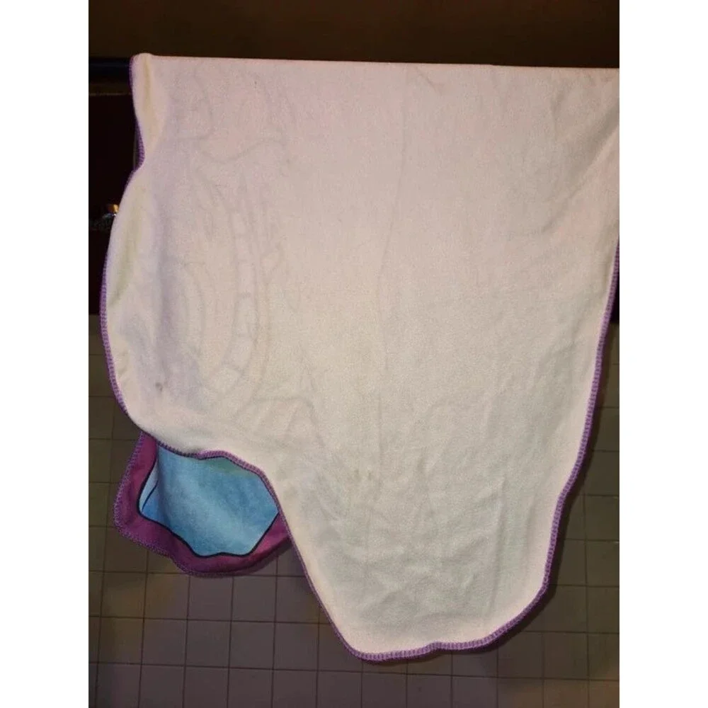 Ren and Stimpy Fleece towel Nick Box 90s Vintage Cartoon CultureFly NWT